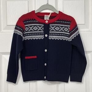 Marius Kids Baby/Toddler Merino Wool Cardigan Top Norway Norwegian Size 18-24M
